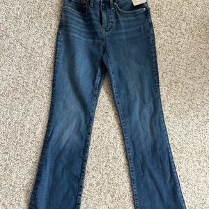 Madewell mid rise kick out